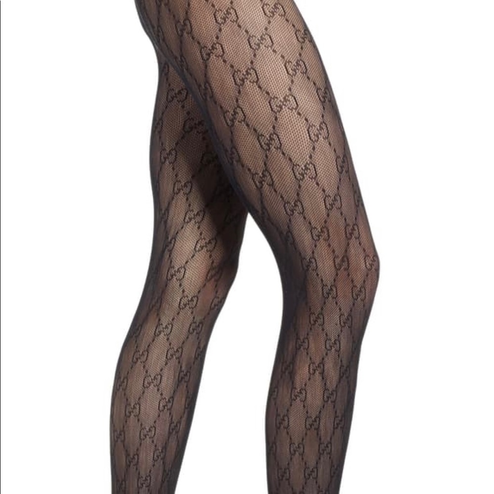 Gucci Tights Size Medium NWT with Gucci Bag